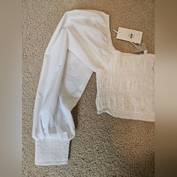 Emory Park top white Medium - Picture 4 of 8